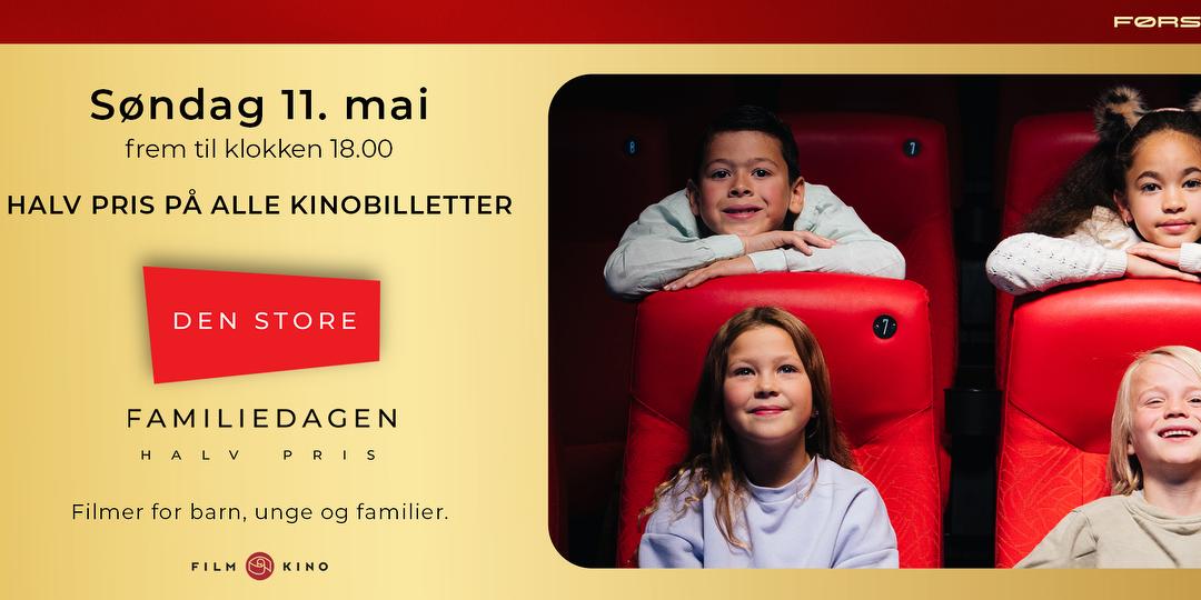 Bilde/illustrasjon for Den store familiedagen på kino