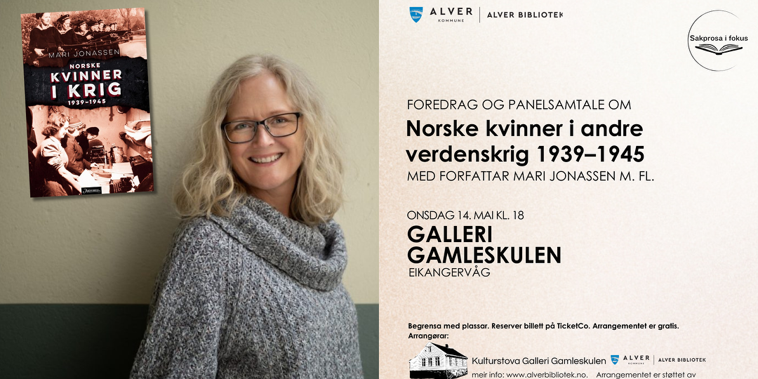 Bilde/illustrasjon for Foredrag og panelsamtale om Kvinners motstandskamp under 2. verdenskrig