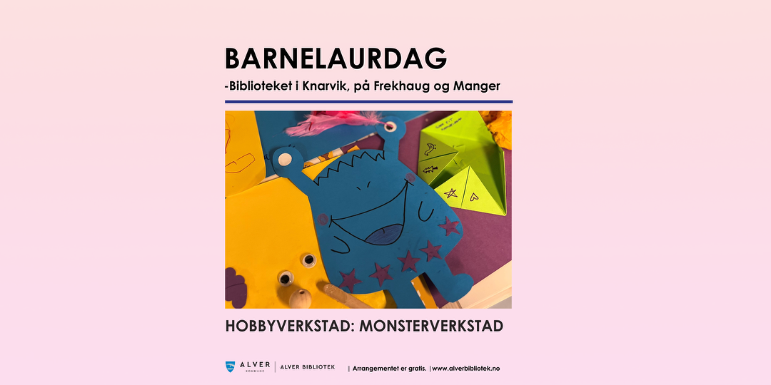 Bilde/illustrasjon for Hobbyverkstad: Monsterverkstad