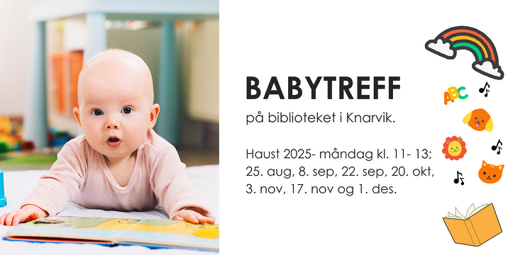 Bilde/illustrasjon for Babytreff på biblioteket Babytreff på biblioteket