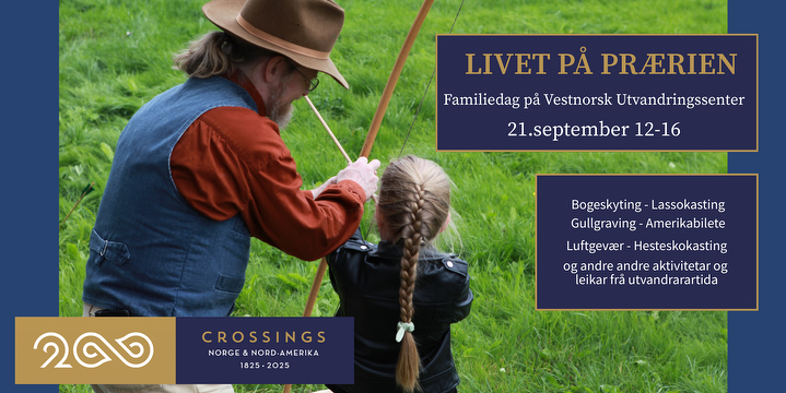 Bilde/illustrasjon for Livet på Prærien - familiedag Livet på Prærien - familiedag