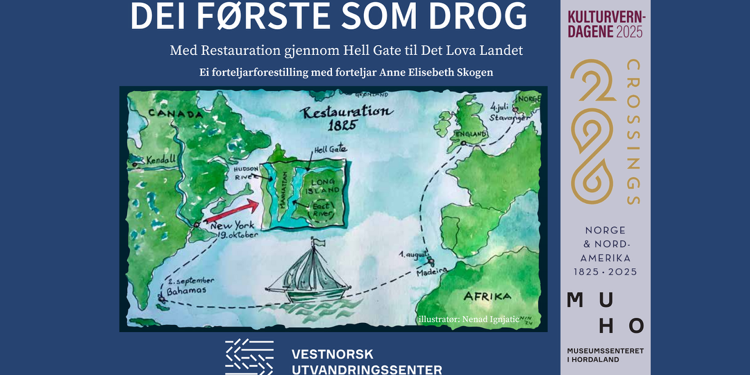 Bilde/illustrasjon for Dei første som drog - forteljarforestiling